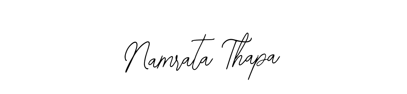 It looks lik you need a new signature style for name Namrata Thapa. Design unique handwritten (Bearetta-2O07w) signature with our free signature maker in just a few clicks. Namrata Thapa signature style 12 images and pictures png