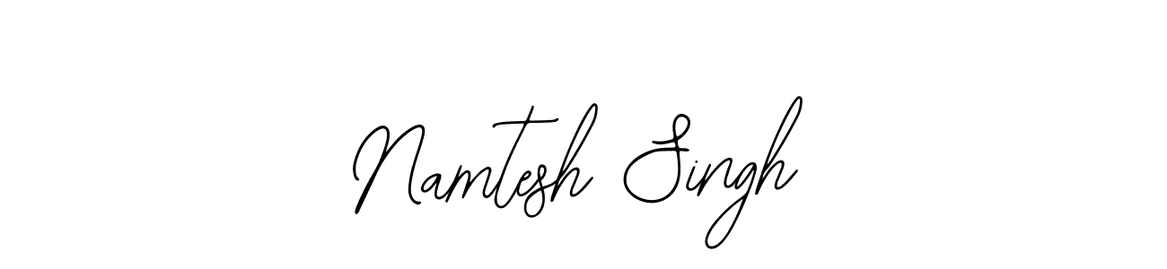 Design your own signature with our free online signature maker. With this signature software, you can create a handwritten (Bearetta-2O07w) signature for name Namtesh Singh. Namtesh Singh signature style 12 images and pictures png