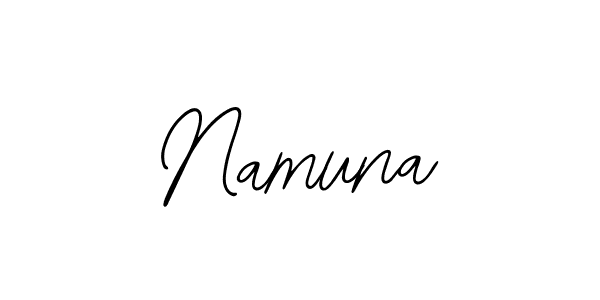 Similarly Bearetta-2O07w is the best handwritten signature design. Signature creator online .You can use it as an online autograph creator for name Namuna. Namuna signature style 12 images and pictures png