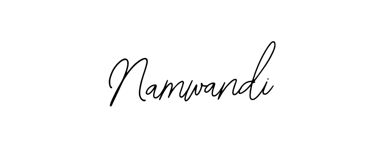 Make a beautiful signature design for name Namwandi. With this signature (Bearetta-2O07w) style, you can create a handwritten signature for free. Namwandi signature style 12 images and pictures png