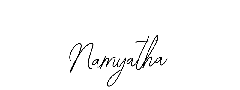 Create a beautiful signature design for name Namyatha. With this signature (Bearetta-2O07w) fonts, you can make a handwritten signature for free. Namyatha signature style 12 images and pictures png