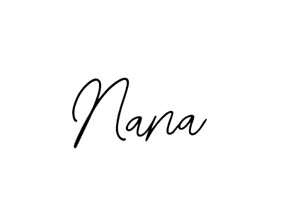 The best way (Bearetta-2O07w) to make a short signature is to pick only two or three words in your name. The name Nana include a total of six letters. For converting this name. Nana signature style 12 images and pictures png