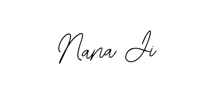 Nana Ji stylish signature style. Best Handwritten Sign (Bearetta-2O07w) for my name. Handwritten Signature Collection Ideas for my name Nana Ji. Nana Ji signature style 12 images and pictures png