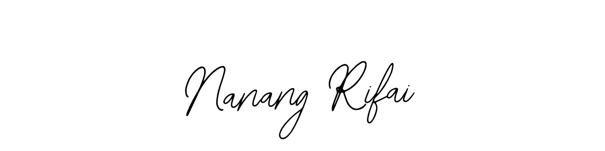 How to Draw Nanang Rifai signature style? Bearetta-2O07w is a latest design signature styles for name Nanang Rifai. Nanang Rifai signature style 12 images and pictures png