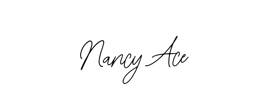 Nancy Ace stylish signature style. Best Handwritten Sign (Bearetta-2O07w) for my name. Handwritten Signature Collection Ideas for my name Nancy Ace. Nancy Ace signature style 12 images and pictures png