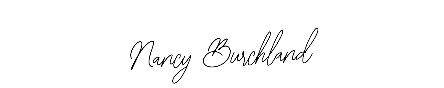 How to make Nancy Burchland name signature. Use Bearetta-2O07w style for creating short signs online. This is the latest handwritten sign. Nancy Burchland signature style 12 images and pictures png