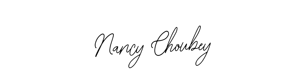 How to make Nancy Choubey name signature. Use Bearetta-2O07w style for creating short signs online. This is the latest handwritten sign. Nancy Choubey signature style 12 images and pictures png