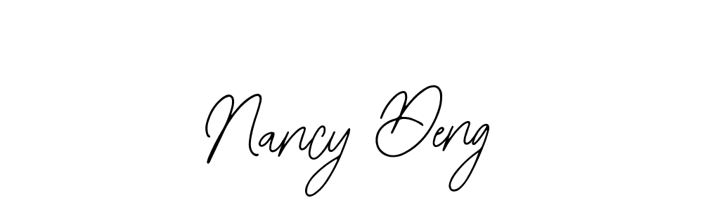 Also we have Nancy Deng name is the best signature style. Create professional handwritten signature collection using Bearetta-2O07w autograph style. Nancy Deng signature style 12 images and pictures png