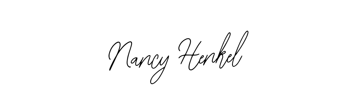 Nancy Henkel stylish signature style. Best Handwritten Sign (Bearetta-2O07w) for my name. Handwritten Signature Collection Ideas for my name Nancy Henkel. Nancy Henkel signature style 12 images and pictures png