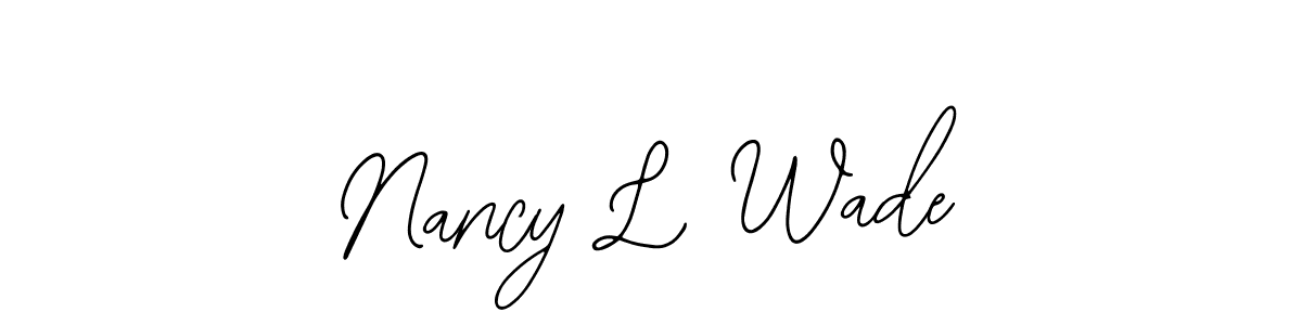 How to Draw Nancy L Wade signature style? Bearetta-2O07w is a latest design signature styles for name Nancy L Wade. Nancy L Wade signature style 12 images and pictures png