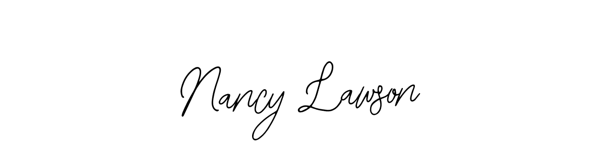 How to make Nancy Lawson signature? Bearetta-2O07w is a professional autograph style. Create handwritten signature for Nancy Lawson name. Nancy Lawson signature style 12 images and pictures png