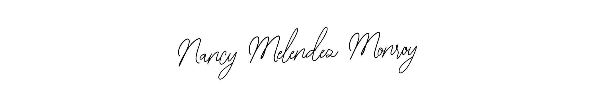 Make a beautiful signature design for name Nancy Melendez Monroy. With this signature (Bearetta-2O07w) style, you can create a handwritten signature for free. Nancy Melendez Monroy signature style 12 images and pictures png