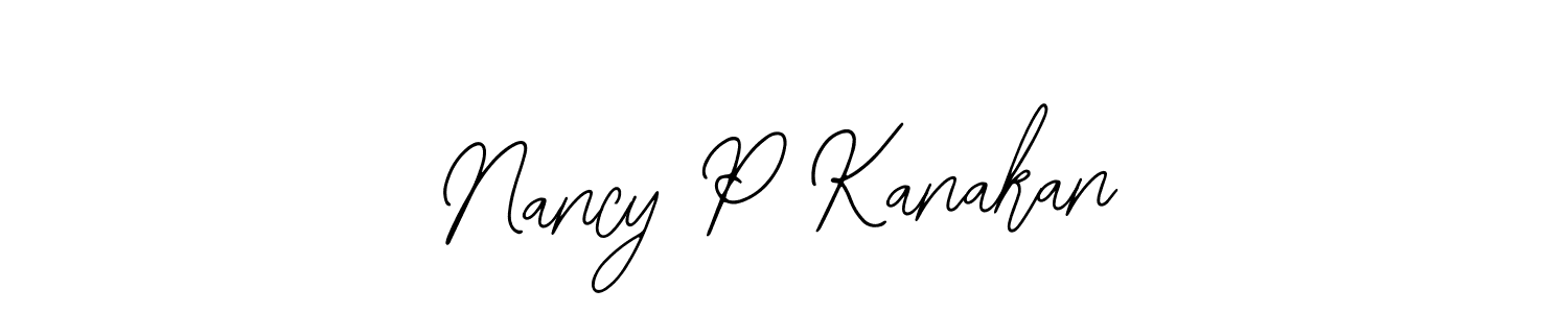 How to Draw Nancy P Kanakan signature style? Bearetta-2O07w is a latest design signature styles for name Nancy P Kanakan. Nancy P Kanakan signature style 12 images and pictures png