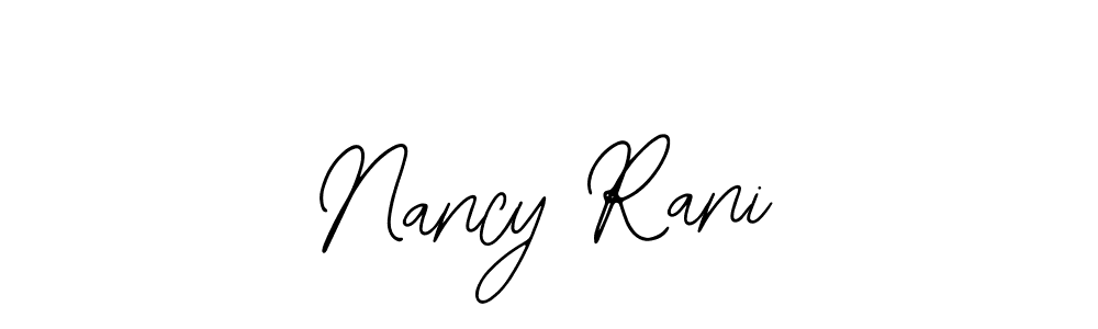 This is the best signature style for the Nancy Rani name. Also you like these signature font (Bearetta-2O07w). Mix name signature. Nancy Rani signature style 12 images and pictures png