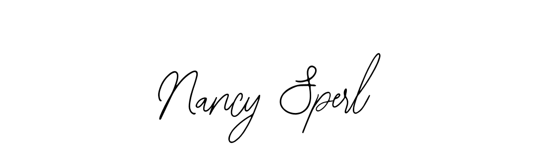 if you are searching for the best signature style for your name Nancy Sperl. so please give up your signature search. here we have designed multiple signature styles  using Bearetta-2O07w. Nancy Sperl signature style 12 images and pictures png