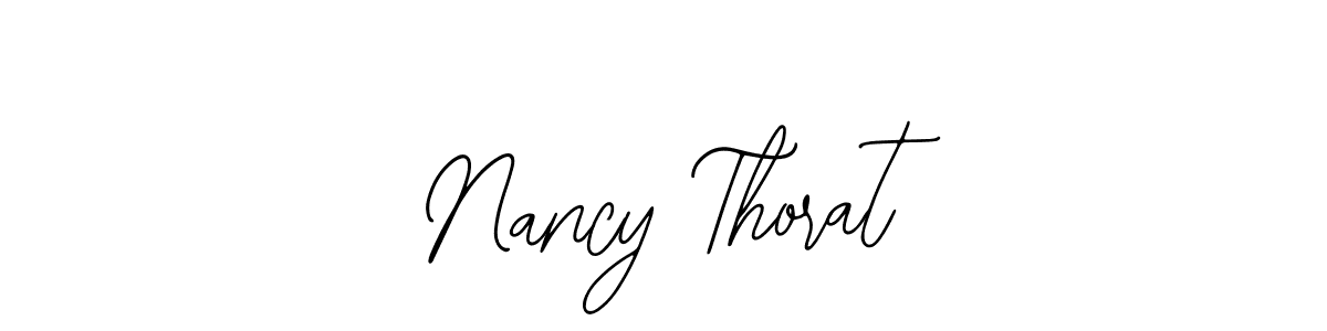 The best way (Bearetta-2O07w) to make a short signature is to pick only two or three words in your name. The name Nancy Thorat include a total of six letters. For converting this name. Nancy Thorat signature style 12 images and pictures png