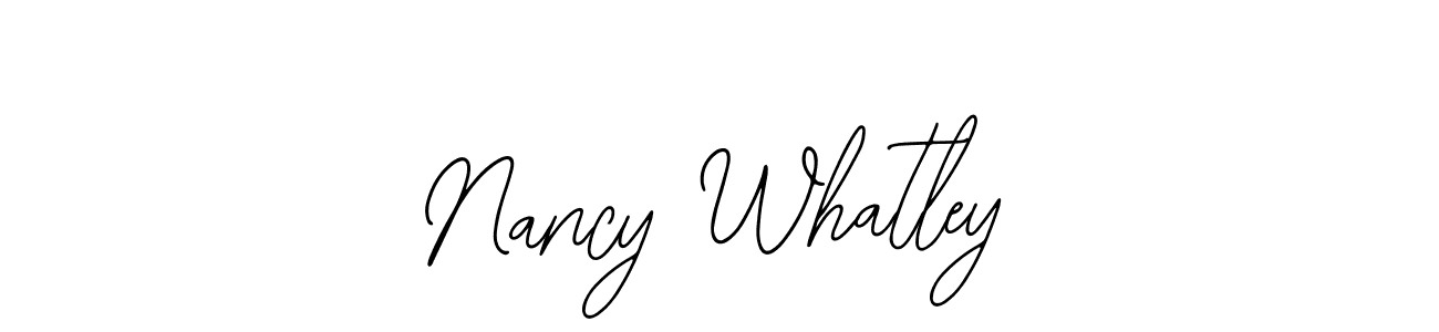 if you are searching for the best signature style for your name Nancy Whatley. so please give up your signature search. here we have designed multiple signature styles  using Bearetta-2O07w. Nancy Whatley signature style 12 images and pictures png
