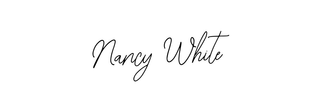 How to Draw Nancy White signature style? Bearetta-2O07w is a latest design signature styles for name Nancy White. Nancy White signature style 12 images and pictures png
