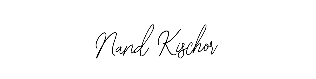 Design your own signature with our free online signature maker. With this signature software, you can create a handwritten (Bearetta-2O07w) signature for name Nand Kischor. Nand Kischor signature style 12 images and pictures png