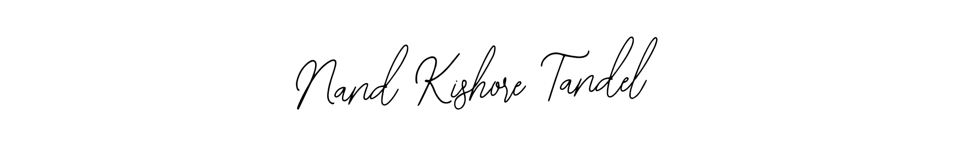 Make a beautiful signature design for name Nand Kishore Tandel. With this signature (Bearetta-2O07w) style, you can create a handwritten signature for free. Nand Kishore Tandel signature style 12 images and pictures png