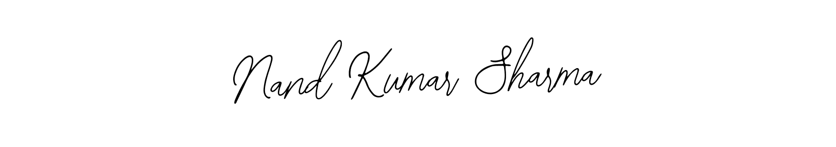 Make a beautiful signature design for name Nand Kumar Sharma. Use this online signature maker to create a handwritten signature for free. Nand Kumar Sharma signature style 12 images and pictures png