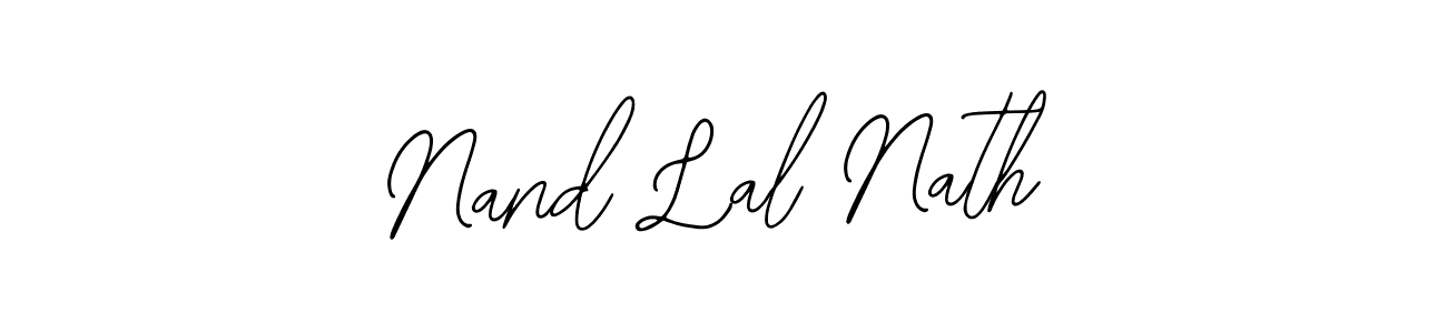 You should practise on your own different ways (Bearetta-2O07w) to write your name (Nand Lal Nath) in signature. don't let someone else do it for you. Nand Lal Nath signature style 12 images and pictures png