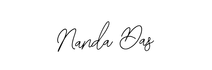 Nanda Das stylish signature style. Best Handwritten Sign (Bearetta-2O07w) for my name. Handwritten Signature Collection Ideas for my name Nanda Das. Nanda Das signature style 12 images and pictures png