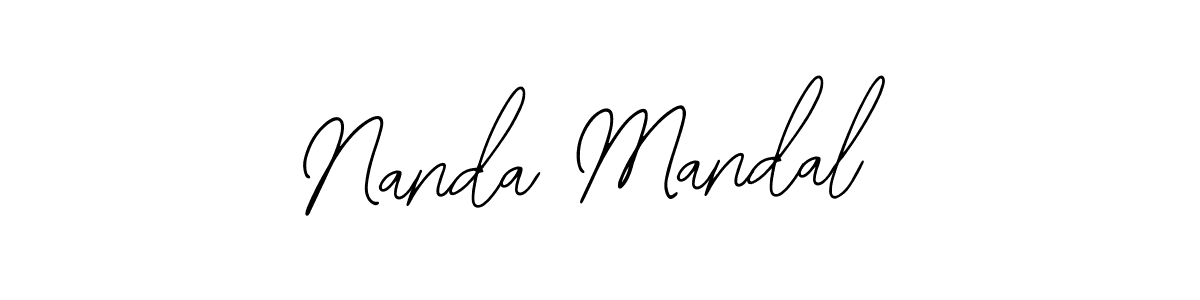 Also we have Nanda Mandal name is the best signature style. Create professional handwritten signature collection using Bearetta-2O07w autograph style. Nanda Mandal signature style 12 images and pictures png