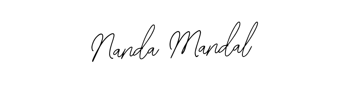 It looks lik you need a new signature style for name Nanda Mandal. Design unique handwritten (Bearetta-2O07w) signature with our free signature maker in just a few clicks. Nanda Mandal signature style 12 images and pictures png