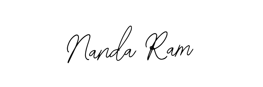 Also You can easily find your signature by using the search form. We will create Nanda Ram name handwritten signature images for you free of cost using Bearetta-2O07w sign style. Nanda Ram signature style 12 images and pictures png