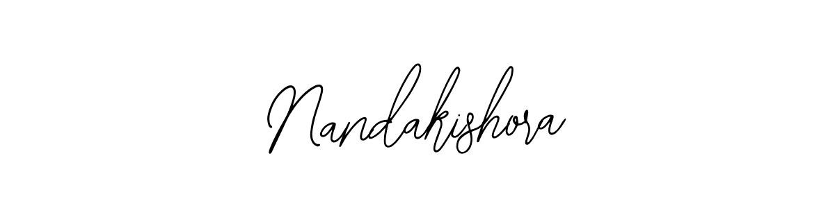Design your own signature with our free online signature maker. With this signature software, you can create a handwritten (Bearetta-2O07w) signature for name Nandakishora. Nandakishora signature style 12 images and pictures png