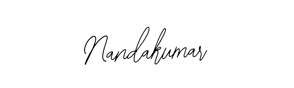 Make a beautiful signature design for name Nandakumar. With this signature (Bearetta-2O07w) style, you can create a handwritten signature for free. Nandakumar signature style 12 images and pictures png