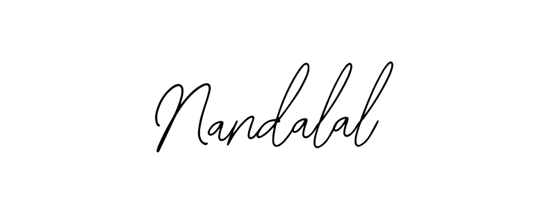 You should practise on your own different ways (Bearetta-2O07w) to write your name (Nandalal) in signature. don't let someone else do it for you. Nandalal signature style 12 images and pictures png