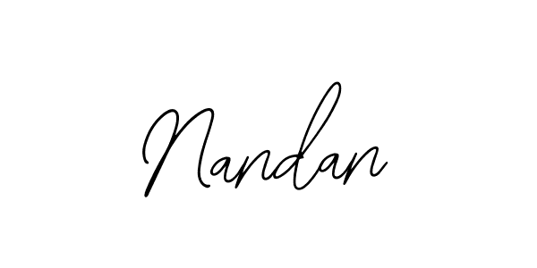 Also You can easily find your signature by using the search form. We will create Nandan name handwritten signature images for you free of cost using Bearetta-2O07w sign style. Nandan signature style 12 images and pictures png