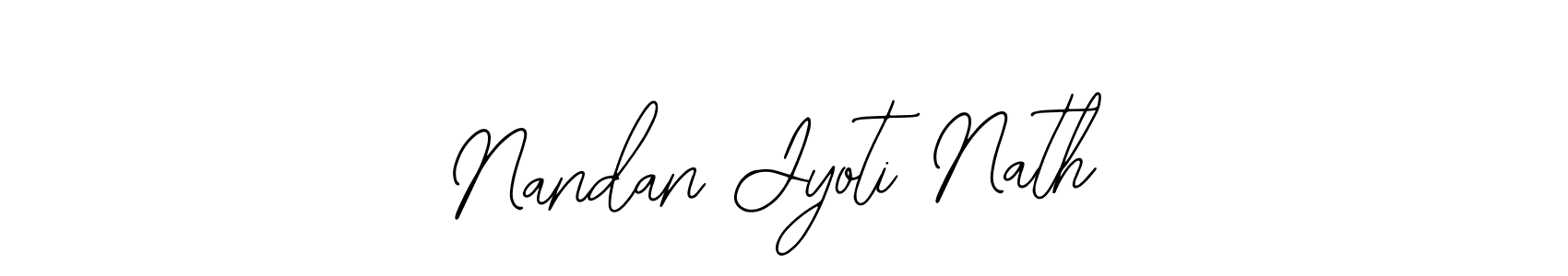 Also You can easily find your signature by using the search form. We will create Nandan Jyoti Nath name handwritten signature images for you free of cost using Bearetta-2O07w sign style. Nandan Jyoti Nath signature style 12 images and pictures png