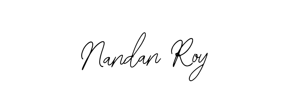 Make a beautiful signature design for name Nandan Roy. With this signature (Bearetta-2O07w) style, you can create a handwritten signature for free. Nandan Roy signature style 12 images and pictures png