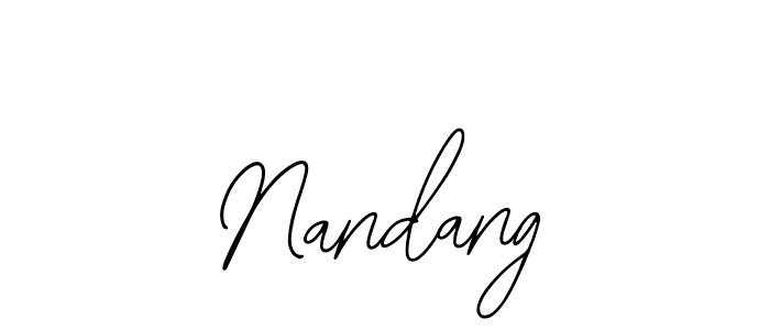 Check out images of Autograph of Nandang name. Actor Nandang Signature Style. Bearetta-2O07w is a professional sign style online. Nandang signature style 12 images and pictures png