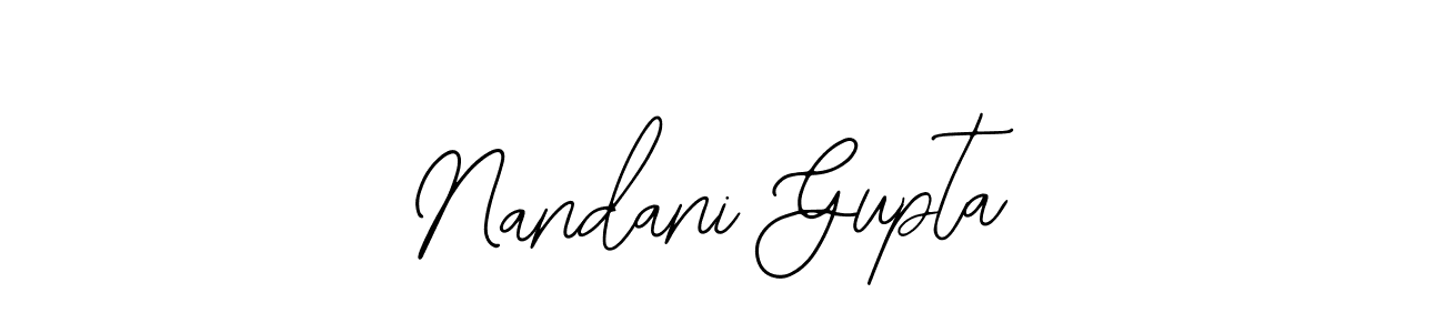 It looks lik you need a new signature style for name Nandani Gupta. Design unique handwritten (Bearetta-2O07w) signature with our free signature maker in just a few clicks. Nandani Gupta signature style 12 images and pictures png