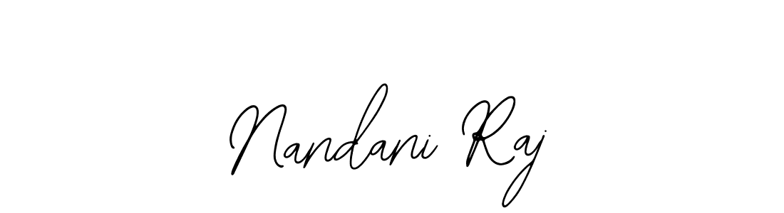 How to make Nandani Raj signature? Bearetta-2O07w is a professional autograph style. Create handwritten signature for Nandani Raj name. Nandani Raj signature style 12 images and pictures png