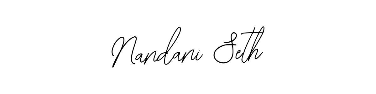 Bearetta-2O07w is a professional signature style that is perfect for those who want to add a touch of class to their signature. It is also a great choice for those who want to make their signature more unique. Get Nandani Seth name to fancy signature for free. Nandani Seth signature style 12 images and pictures png