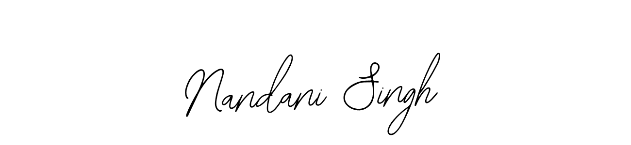 Create a beautiful signature design for name Nandani Singh. With this signature (Bearetta-2O07w) fonts, you can make a handwritten signature for free. Nandani Singh signature style 12 images and pictures png