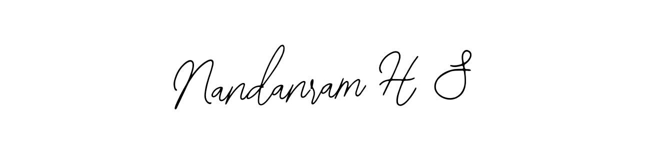 Here are the top 10 professional signature styles for the name Nandanram H S. These are the best autograph styles you can use for your name. Nandanram H S signature style 12 images and pictures png