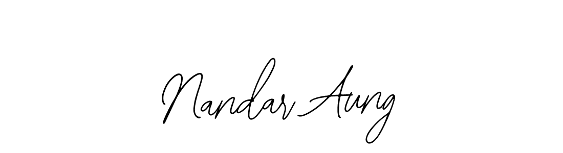 How to Draw Nandar Aung signature style? Bearetta-2O07w is a latest design signature styles for name Nandar Aung. Nandar Aung signature style 12 images and pictures png