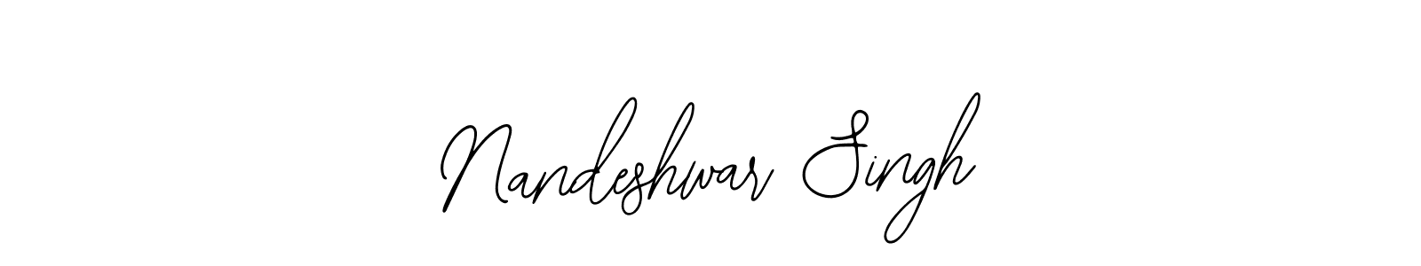 Create a beautiful signature design for name Nandeshwar Singh. With this signature (Bearetta-2O07w) fonts, you can make a handwritten signature for free. Nandeshwar Singh signature style 12 images and pictures png