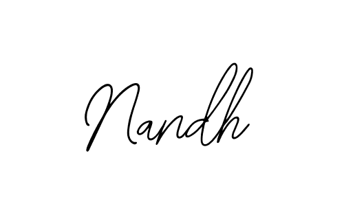 Nandh stylish signature style. Best Handwritten Sign (Bearetta-2O07w) for my name. Handwritten Signature Collection Ideas for my name Nandh. Nandh signature style 12 images and pictures png