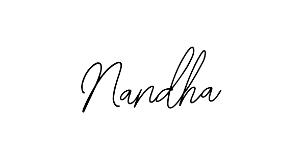 Also we have Nandha name is the best signature style. Create professional handwritten signature collection using Bearetta-2O07w autograph style. Nandha signature style 12 images and pictures png