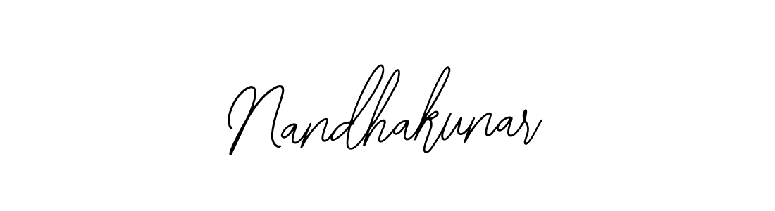 You should practise on your own different ways (Bearetta-2O07w) to write your name (Nandhakunar) in signature. don't let someone else do it for you. Nandhakunar signature style 12 images and pictures png