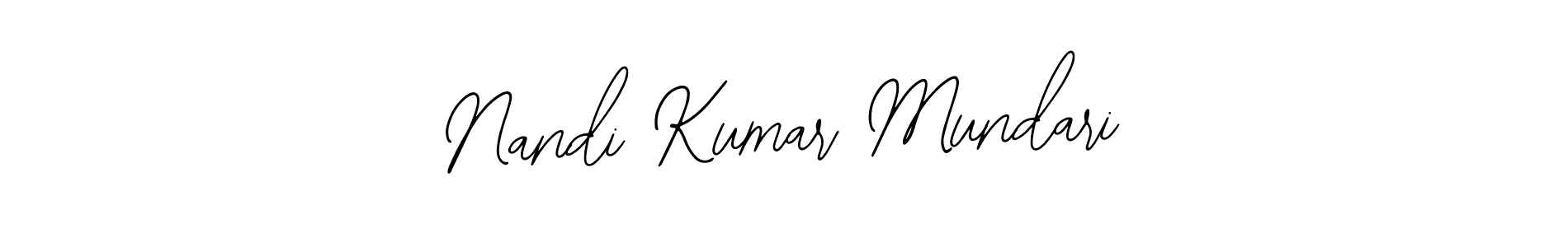 Nandi Kumar Mundari stylish signature style. Best Handwritten Sign (Bearetta-2O07w) for my name. Handwritten Signature Collection Ideas for my name Nandi Kumar Mundari. Nandi Kumar Mundari signature style 12 images and pictures png