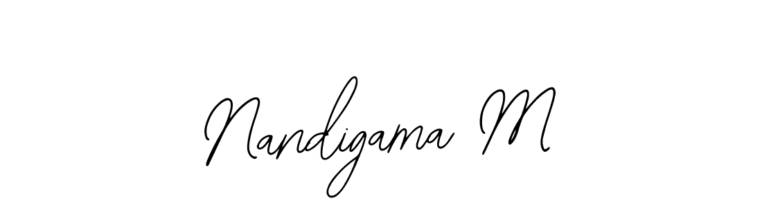 You can use this online signature creator to create a handwritten signature for the name Nandigama M. This is the best online autograph maker. Nandigama M signature style 12 images and pictures png
