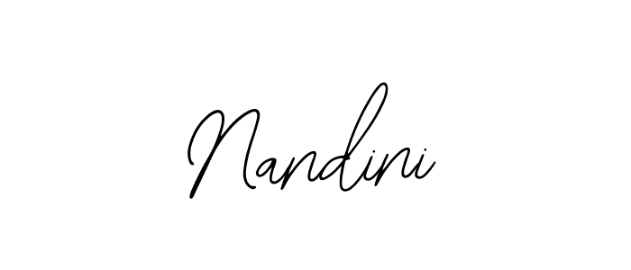 You should practise on your own different ways (Bearetta-2O07w) to write your name (Nandini) in signature. don't let someone else do it for you. Nandini signature style 12 images and pictures png